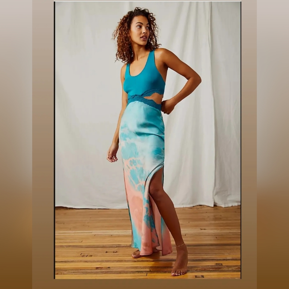 Free people Playing Favorites Maxi Slip Dress